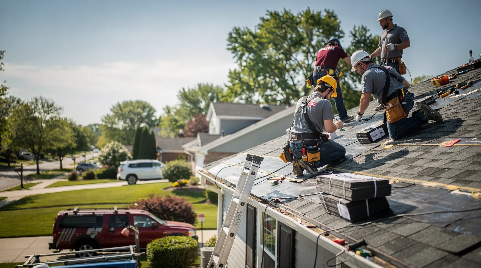 Roof Repair in Walnut Hill, IL around you